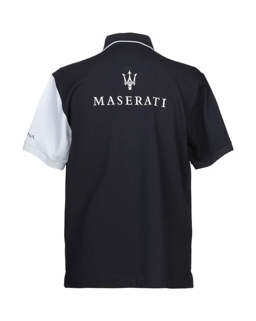 Zegna Blue Polo Shirt Cotton for men