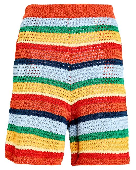 Marni X No Vacancy Inn Orange Shorts & Bermuda Shorts for men