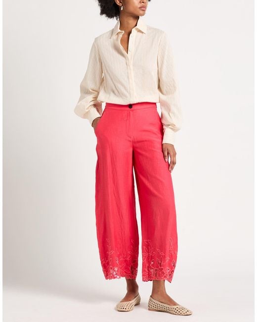 Eleventy White Cream Shirt Cotton