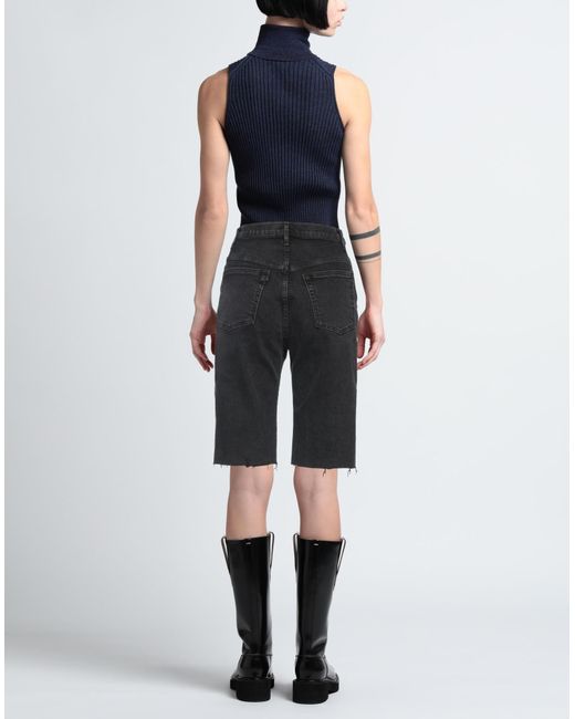 3x1 Blue Denim Shorts