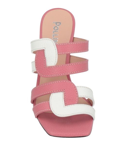 Pollini Pink Sandals