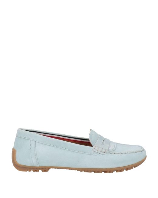 Geox White Mokassin