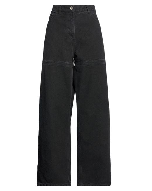The Attico Blue Pants Cotton