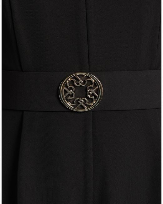 Rinascimento Black Jumpsuit Polyester, Elastane