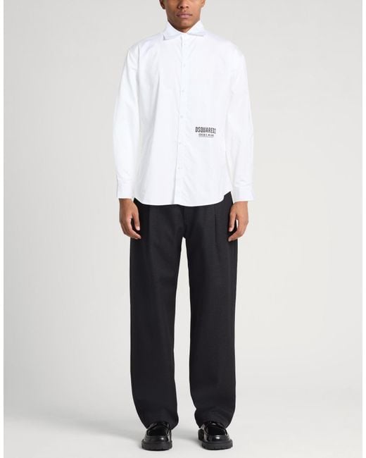 DSquared² White Shirt for men