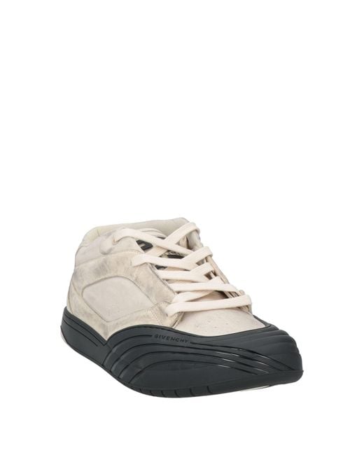 Givenchy White Sand Sneakers Calfskin for men