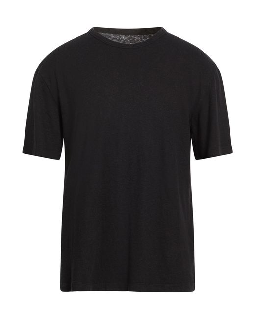 Officine Generale Black T-Shirt for men