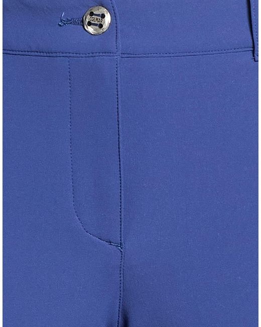 Colmar Blue Pants Polyamide, Wool, Elastane
