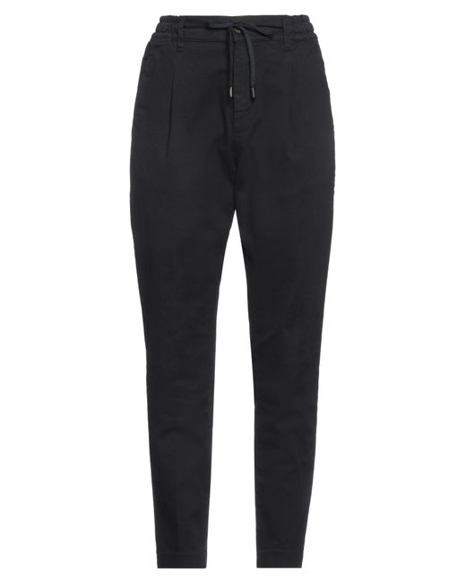 Cruna Black Midnight Pants Cotton, Elastane