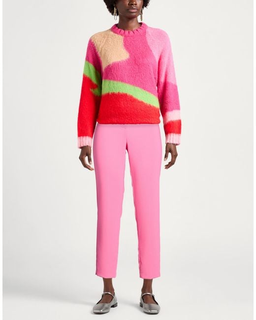 Pennyblack Pink Pants Polyester, Elastane