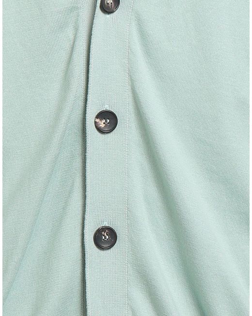 FILIPPO DE LAURENTIIS Green Cardigans for men