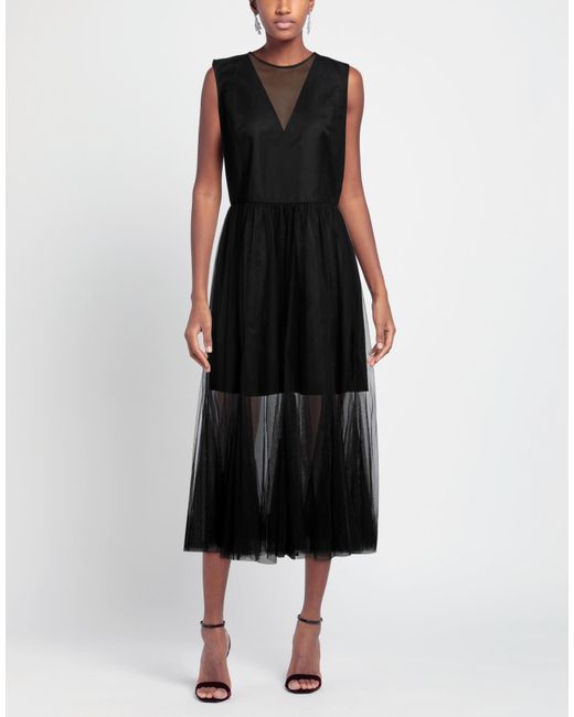 Twinset Black Midi Dresses