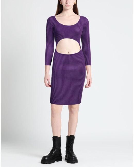 ViCOLO Purple Midi Dress