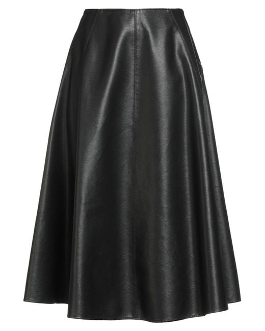 Jupe Midi MSGM en coloris Black