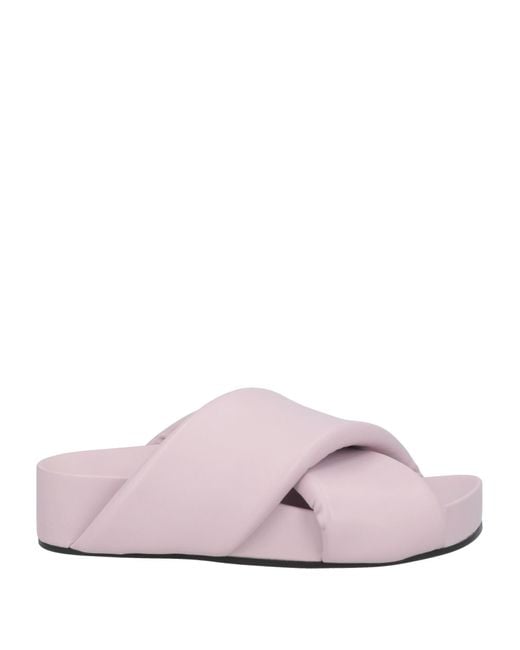 Jil Sander Pink Sandals