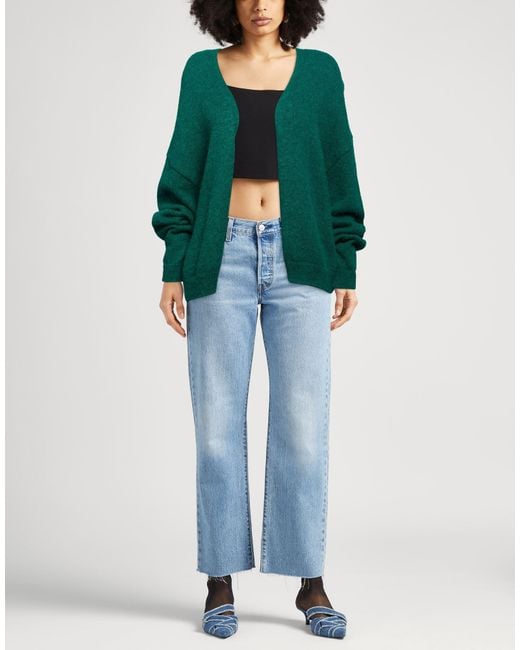 Drykorn Green Cardigan Polyamide, Alpaca Wool, Wool