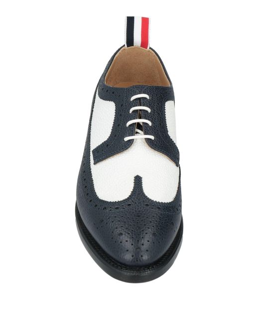 Thom Browne Blue Lace-up Shoes