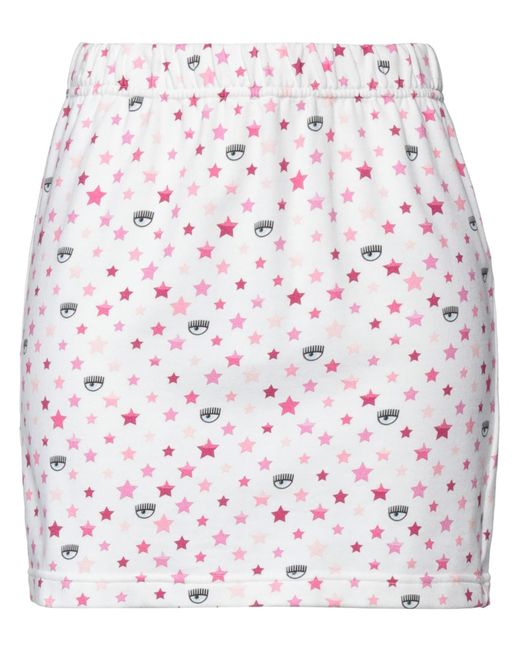 Chiara Ferragni Gray Mini Skirt