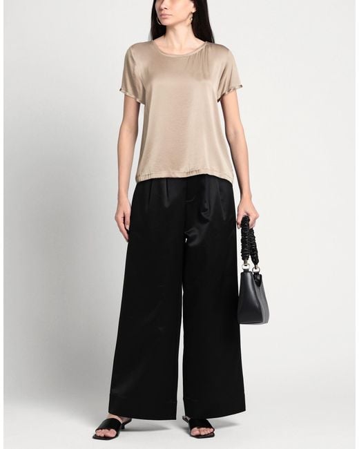 HER SHIRT HER DRESS Natural Top Silk, Elastane