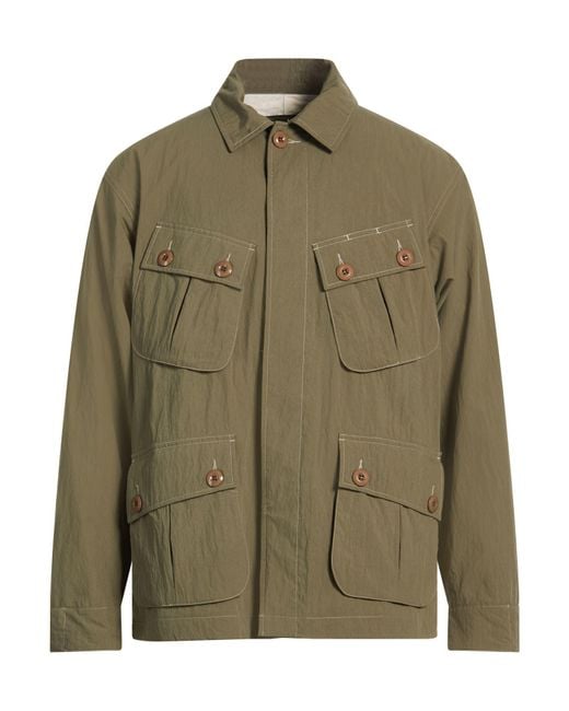 UNIFORM BRIDGE & CO. Green Jackets for men