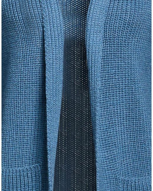 Whyci Blue Cardigan Wool
