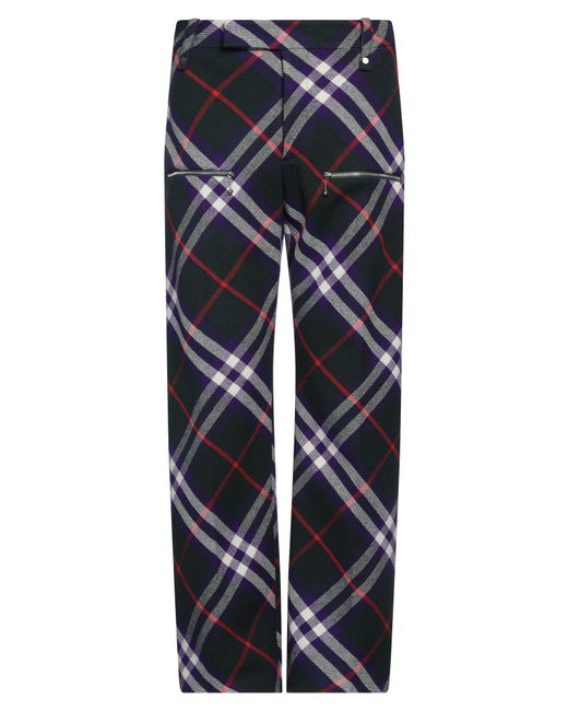 Burberry Blue Trouser for men