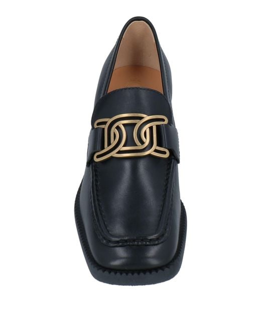 Tod's Black Loafers