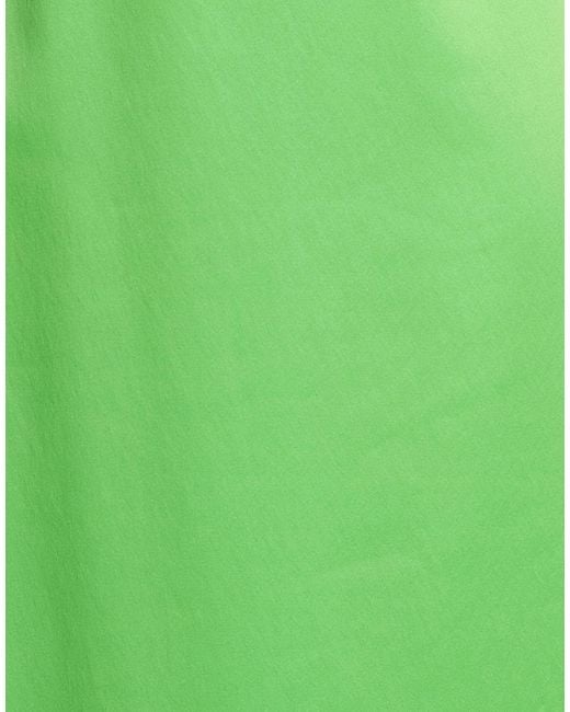 Moschino Green Midi Dress Polyester, Elastane