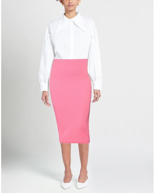 ViCOLO Pink Midi Skirt
