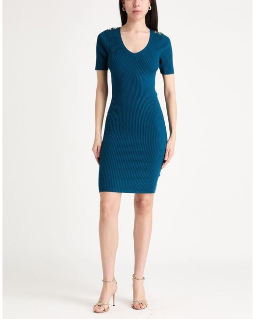 MARCIANO BY GUESS Blue Midi Dress