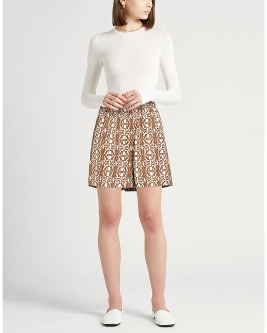 Max Mara Natural Shorts & Bermuda Shorts