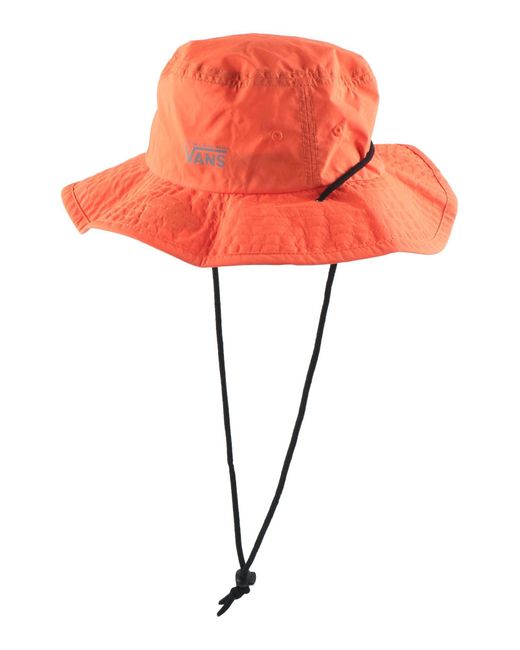 Vans Orange Hat for men