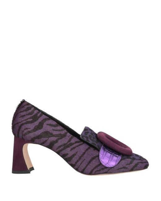 Vicenza Purple Mokassin