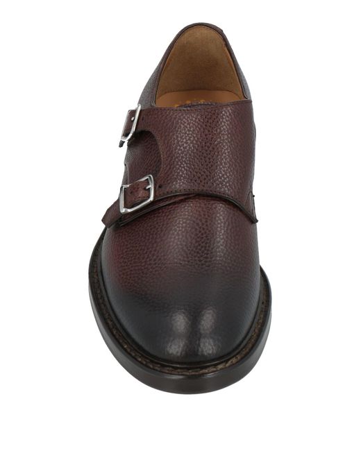 Doucal's Brown Dark Loafers Leather for men