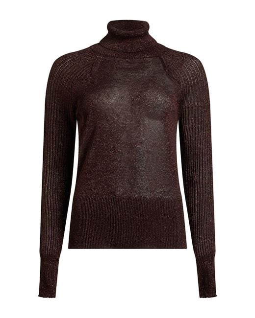 Paolo Pecora Brown Turtlenecks