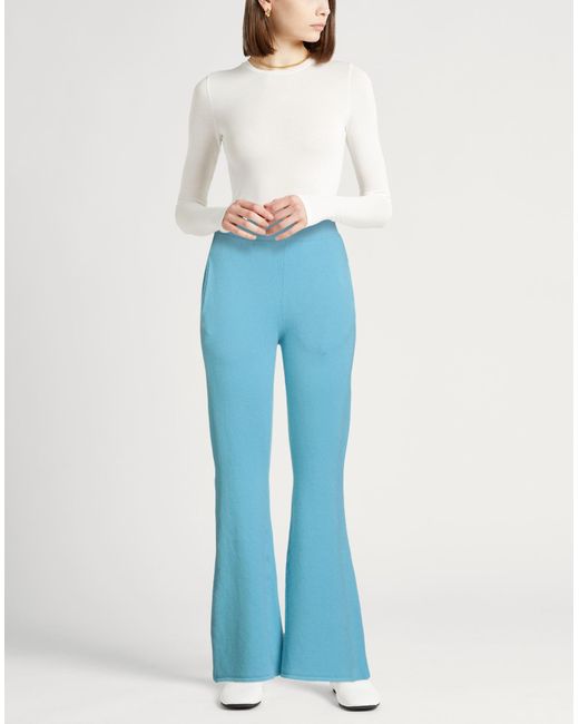 Alberta Ferretti Blue Pants