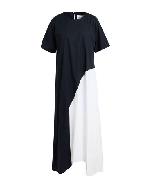 Alpha Studio Blue Midi Dress