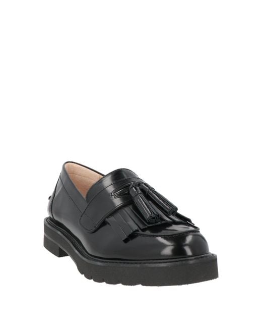 Stuart Weitzman Black Loafers Leather