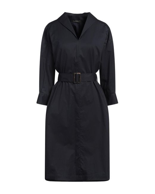 Peserico Black Midi-Kleid