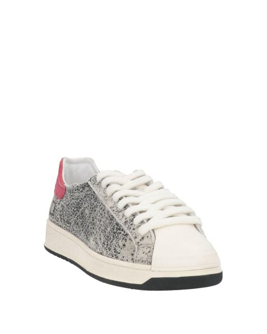 Date White Light Sneakers Leather