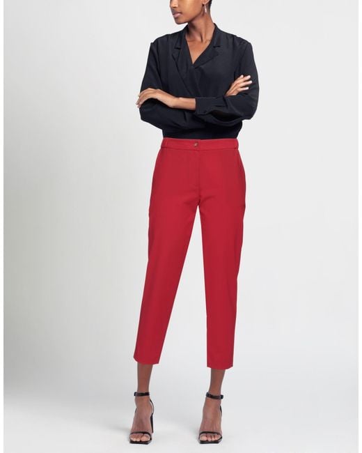 Ottod'Ame Red Trouser