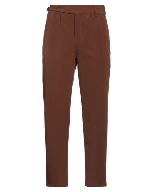 Daniele Alessandrini Brown Pants for men