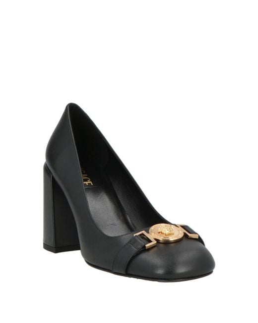 Versace Black Pumps