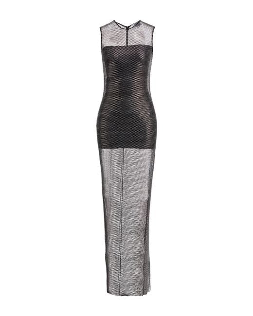 GIUSEPPE DI MORABITO Black Maxi Dress Polyamide, Elastane