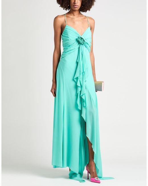 No Secrets Blue Maxi Dresses