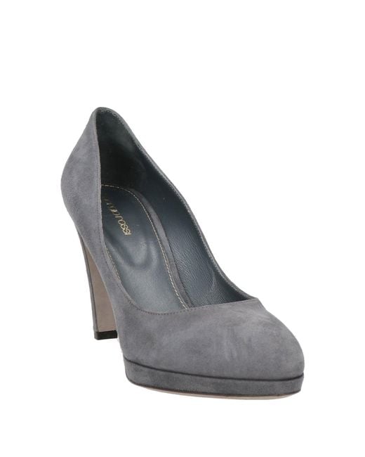 Sergio Rossi Gray Pumps Leather