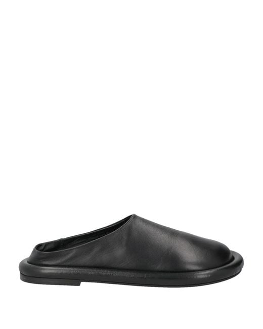 J.W. Anderson Black Mules & Clogs