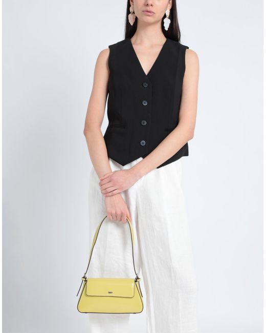 Bolso de mano DKNY de color Yellow