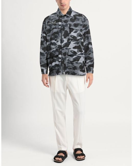 A Bathing Ape Gray Shirts for men