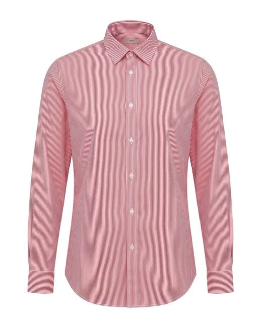 Liu Jo Pink Shirt Cotton, Polyamide, Elastane for men